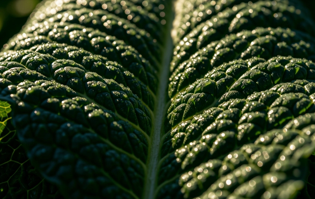 Macro botanical texture
