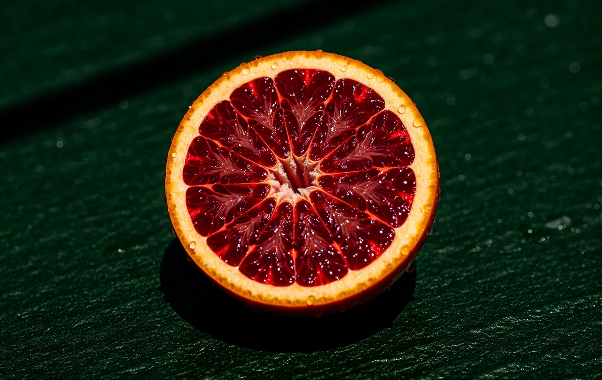 Blood orange macro