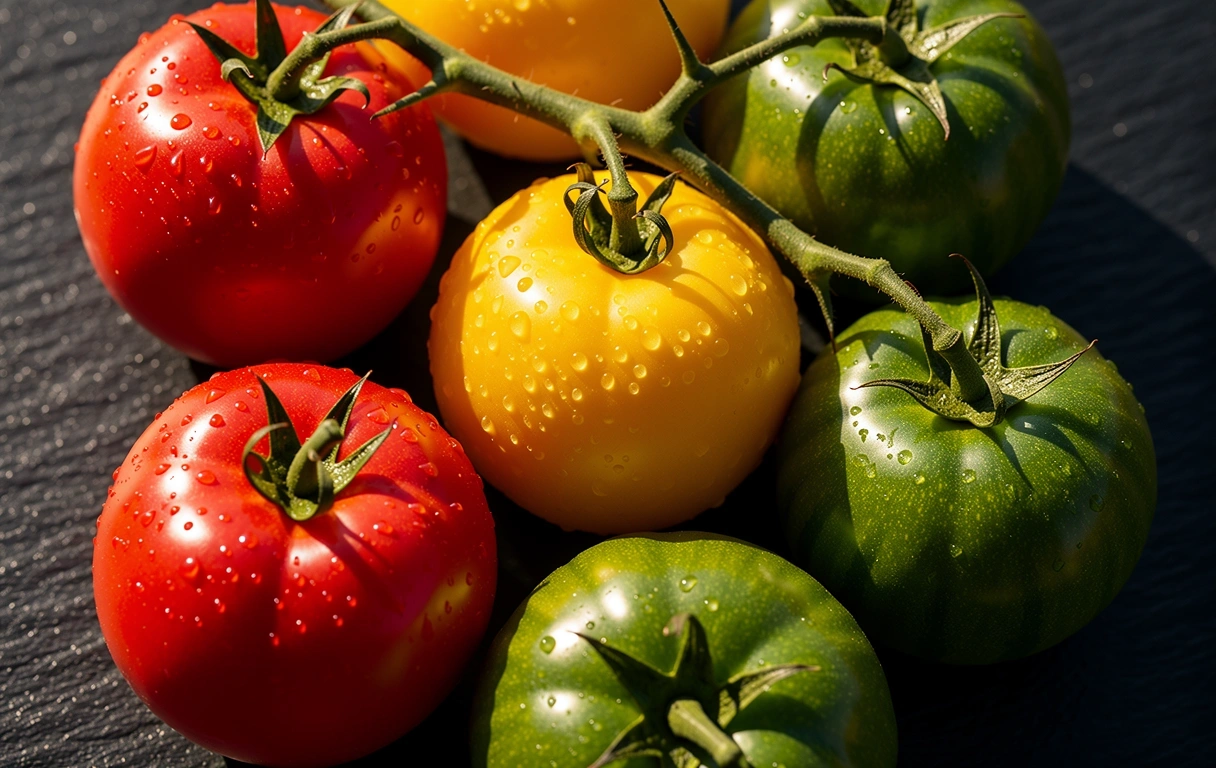 Assorted vine tomatoes