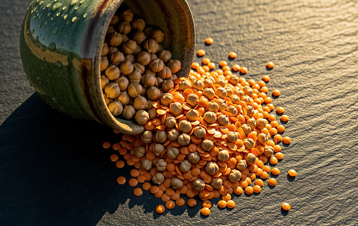 Legumes and chickpeas
