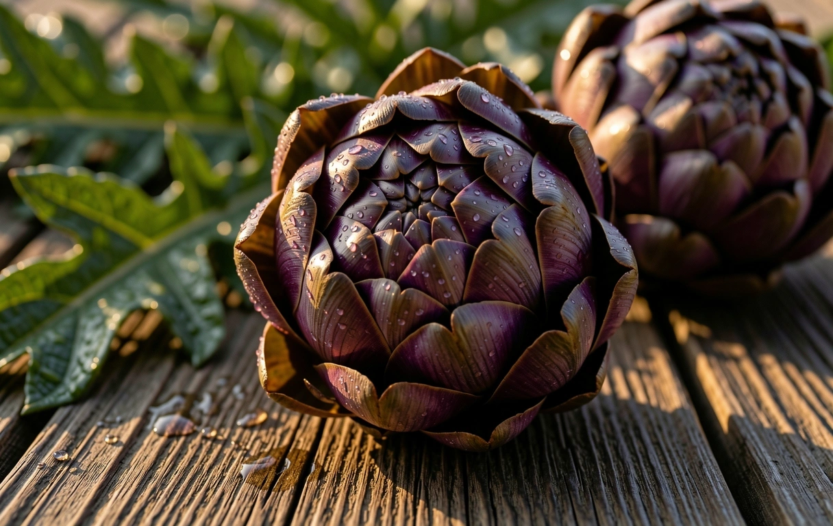 Seasonal artichokes